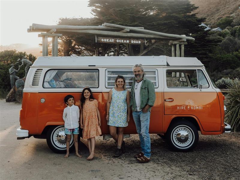 camping on great ocean road, hire a kombi australia, camping, glamping, vintage vans