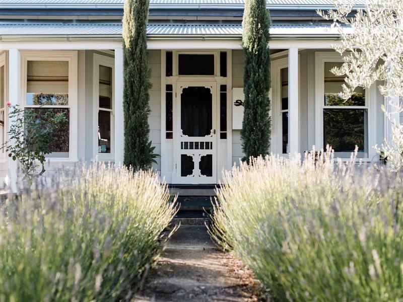 Grab a handful of lavender on arrival