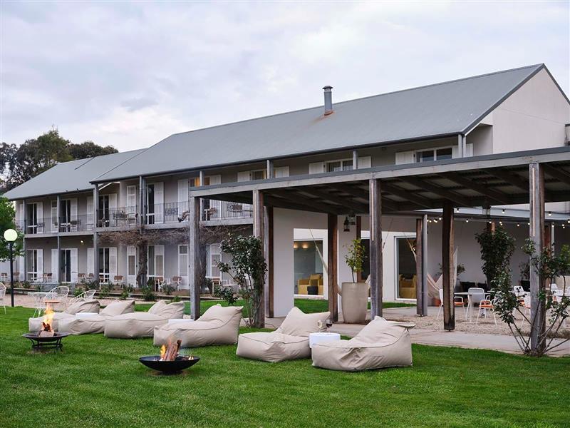 Outside Courtyard & Firepits