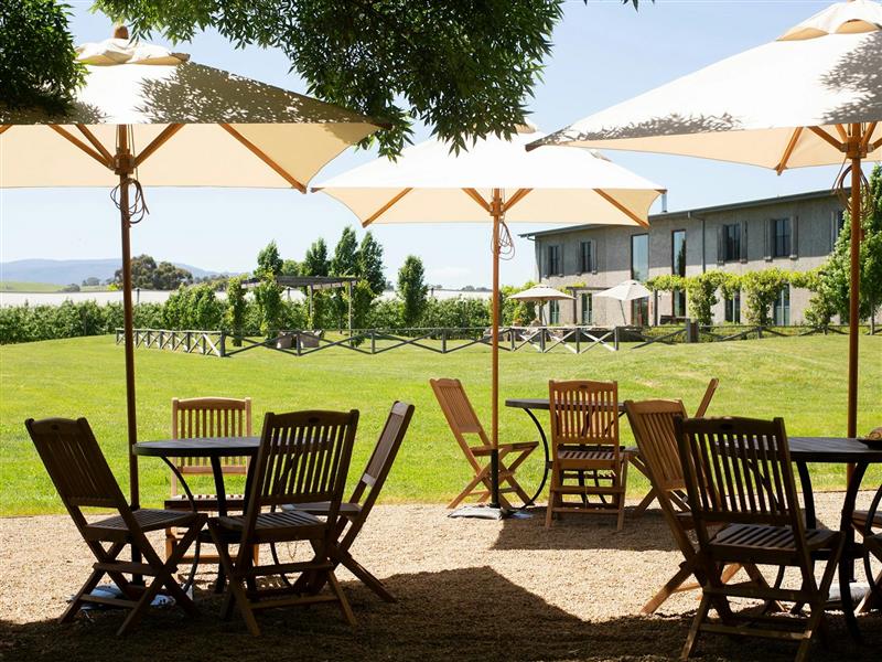 Meletos Cafe - The Garden dining area