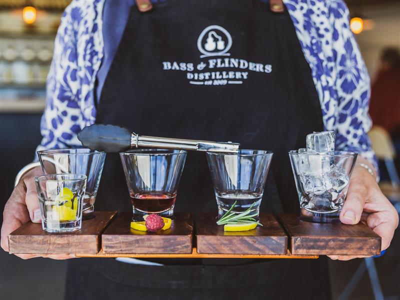 Bass & Flinders Gin Flight