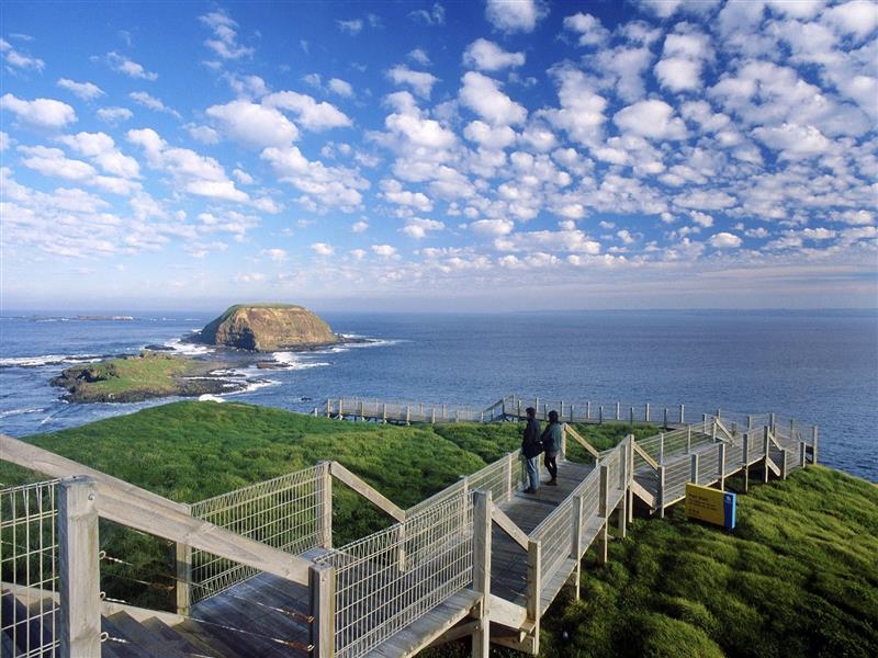 Nobbies walkways on Phillip Island