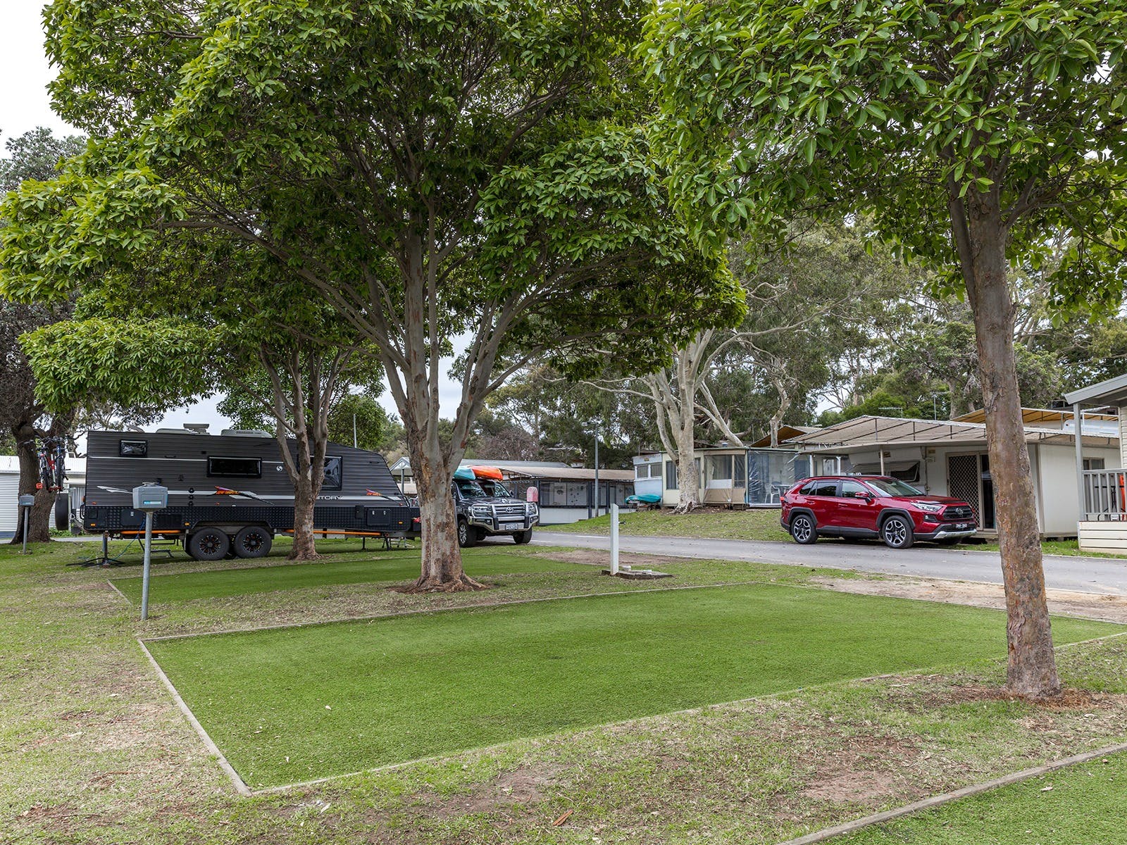 Premium powered site | Side Street View