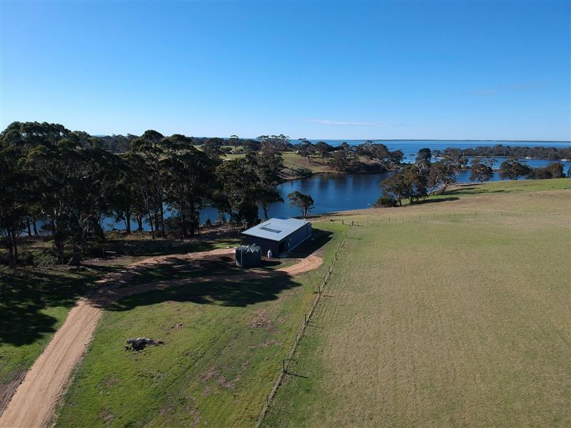 Aerial view of The Wool House