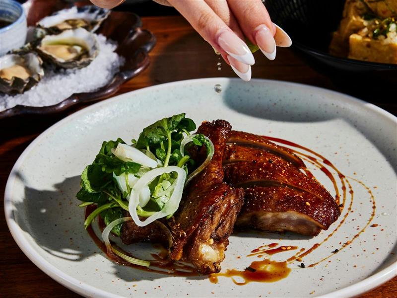 Signature Szechuan spiced duck