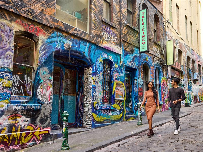 Hosier Lane, Melbourne, Victoria, Australia