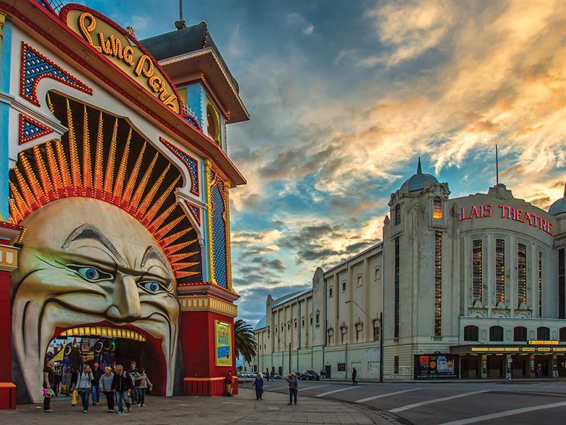 Luna Park, St Kilda, Melbourne, Victoria, Australia