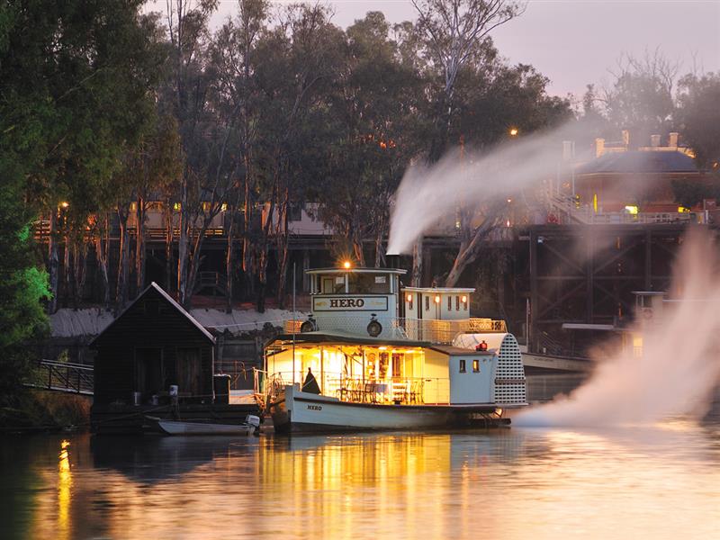 PS Hero, The Murray, Victoria, Australia