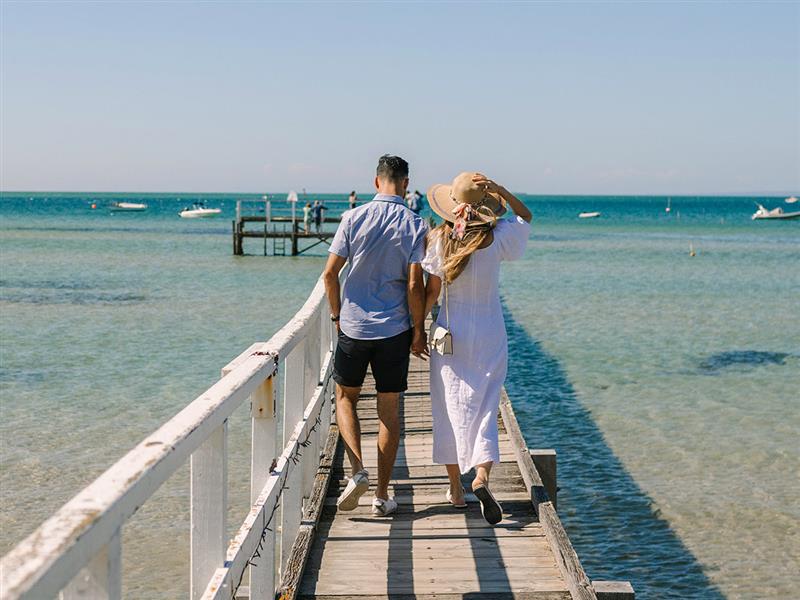 Sorrento Pier, Mornington Peninsula. Photo by Jesse Hisco. 