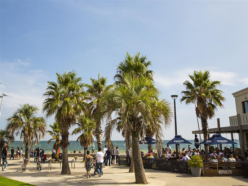 St Kilda Beach, Melbourne, Victoria, Australia