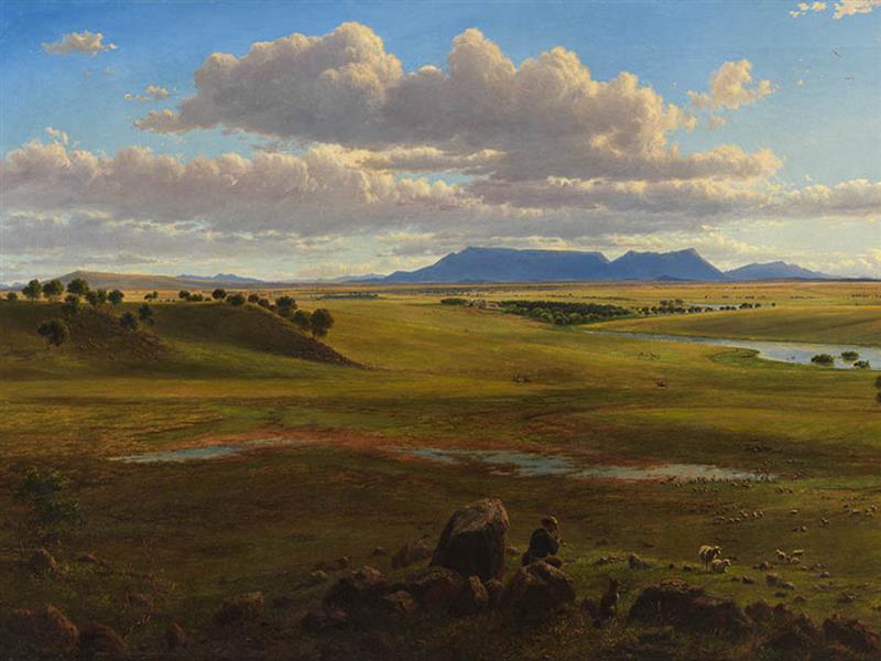Stoneleight, Beaufort, near Ararat Victoria, by Eugene von Gerard.