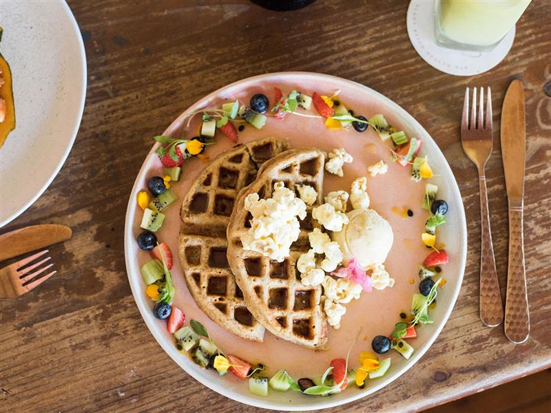 Brunch at The Sweet Meadow Echuca, The Murray, Victoria, Australia