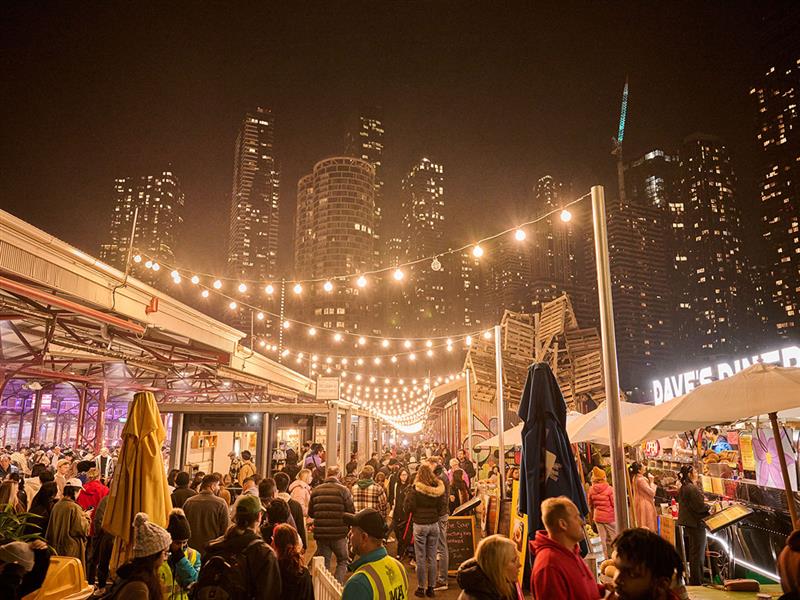 Queen Victoria Winter Night Market, Melbourne, Victoria