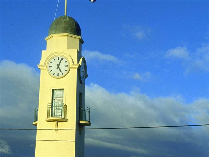 Woodend clock tower, Daylesford and the Macedon Ranges, Victoria, Australia